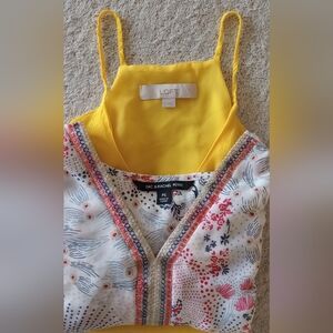 Set of two flowy blouses